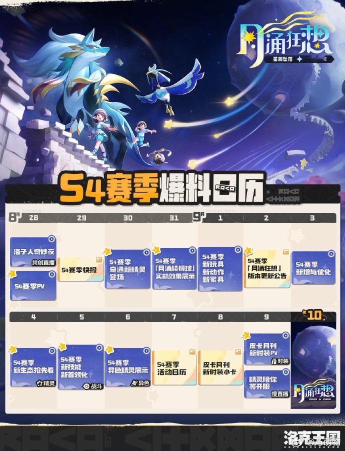 洛克王国世界官方[超话]洛克王国S3铅字幻梦新赛季洛克王国世界洛克王国世界正式上