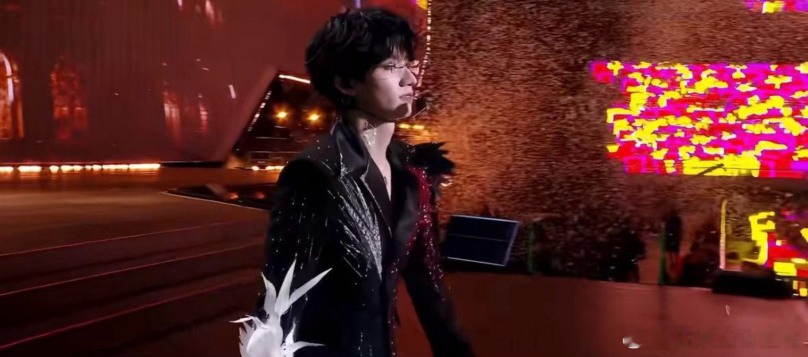 Ending结束倒在花上简直像电影里的唯美画面，还有 朱志鑫二周年内场黄海 ——