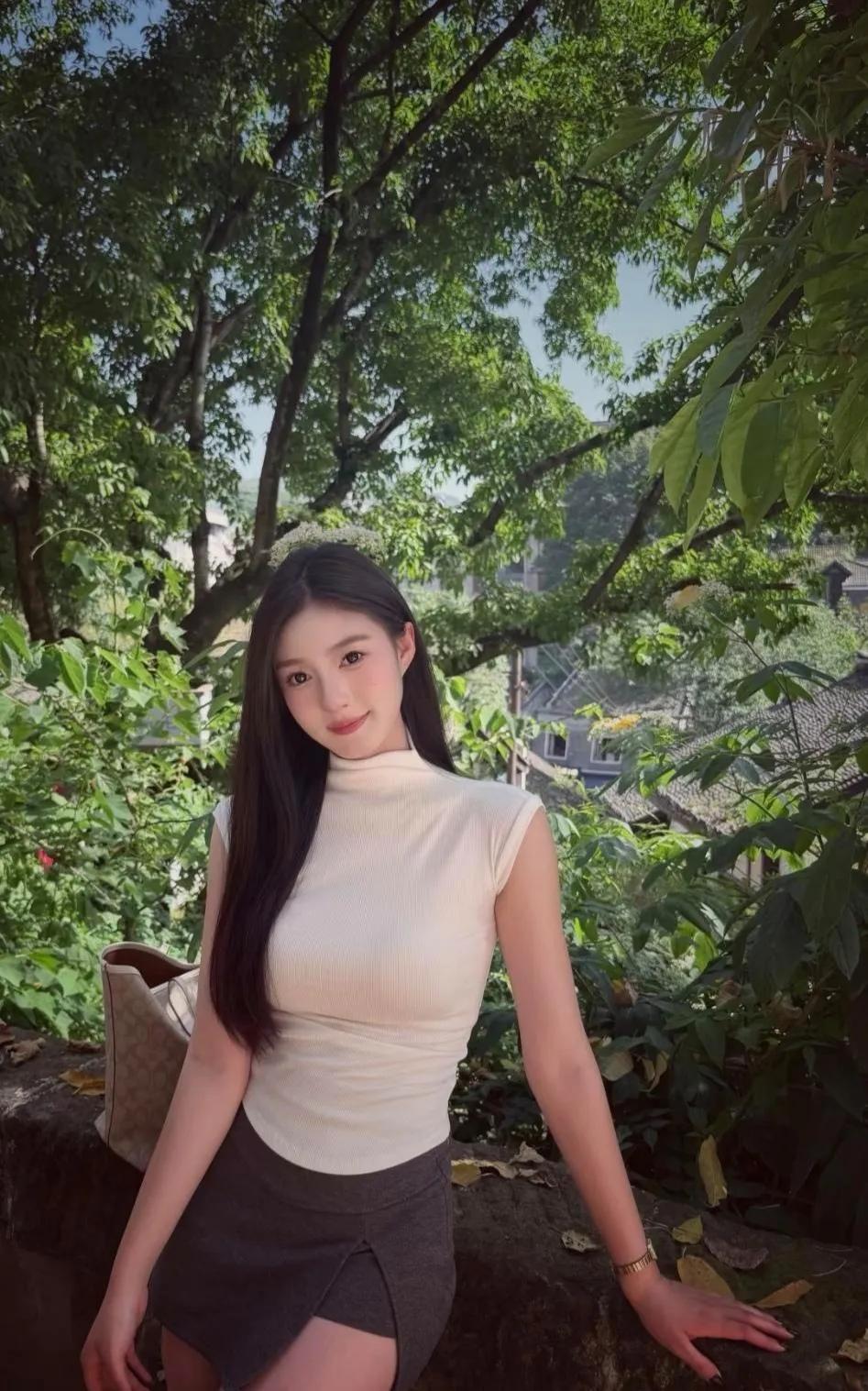 清纯美丽！