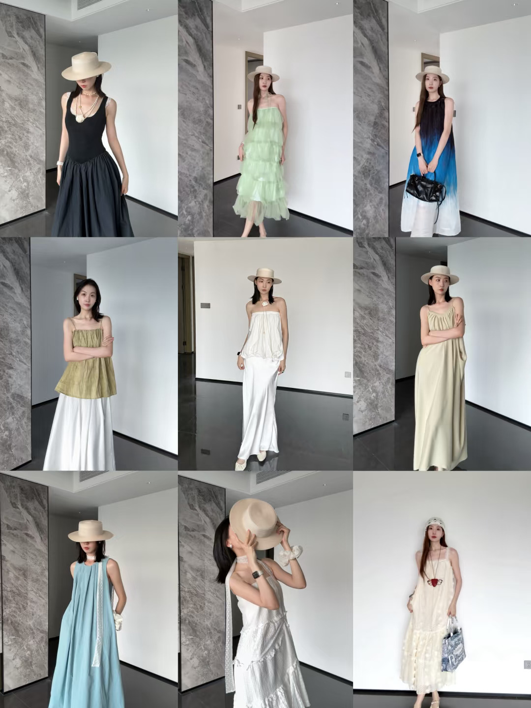 180｜超长到脚踝连衣裙合集