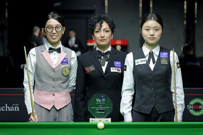 斯诺克：白雨露夺得WSF女子锦标赛冠军，登顶女子世界第一！
WSF锦标赛女子组决