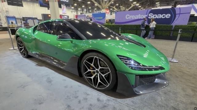 追觅旗下品牌星空计划的Nebula Next 01概念车在2026年国际消费电子