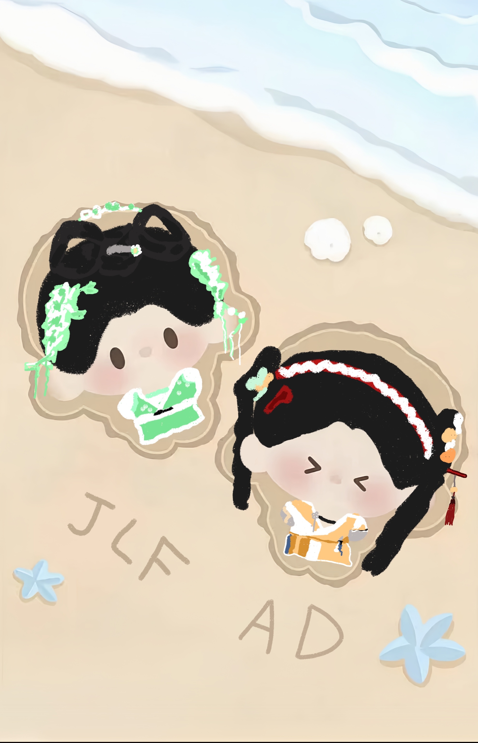 喜欢吗🥰？？丑也不能说不喜欢（） 