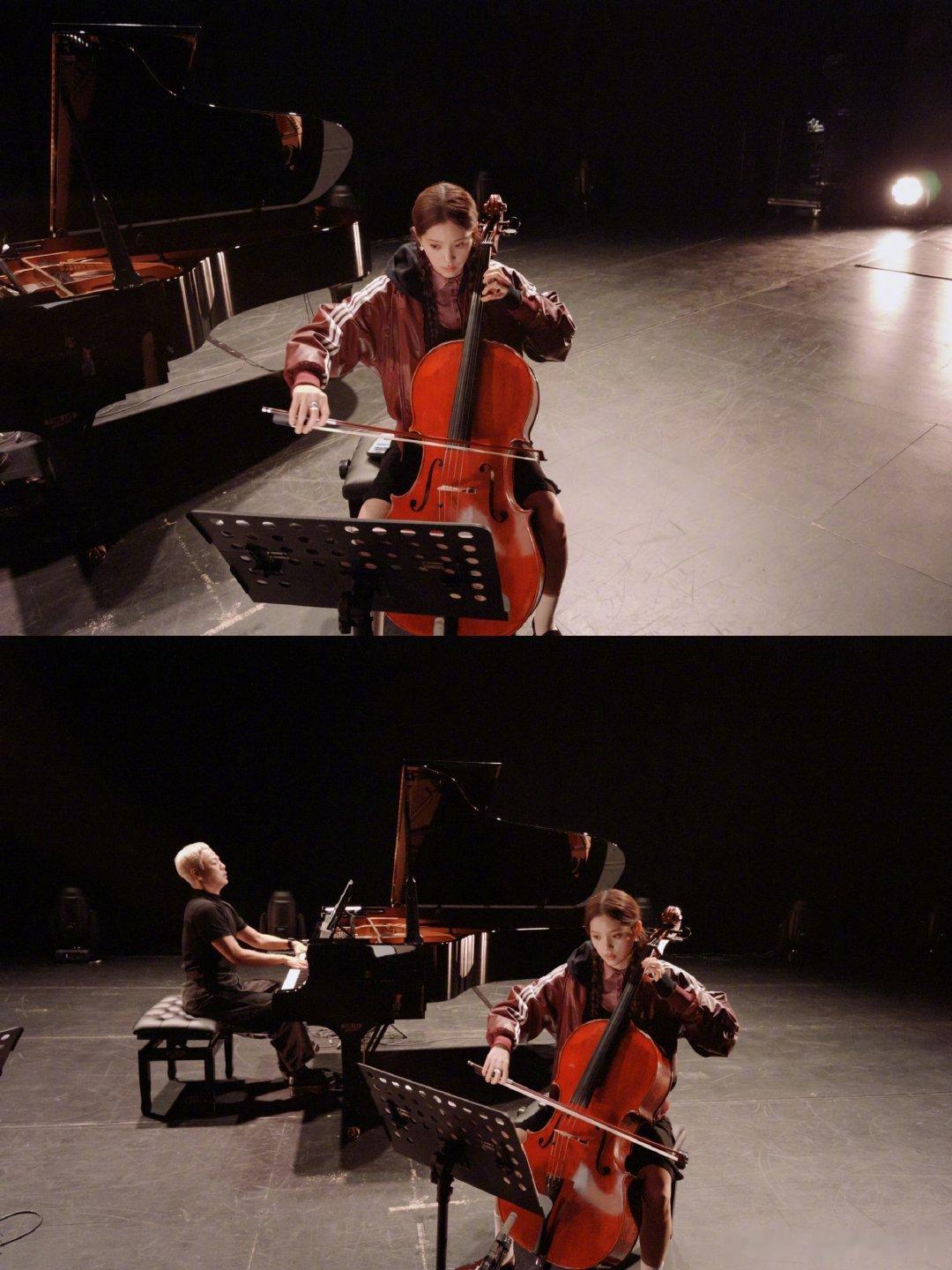 欧阳娜娜黄子弘凡合唱我的爱没前奏黄子弘凡唱无想今晚的江苏卫视跨年好热闹，欧阳娜娜