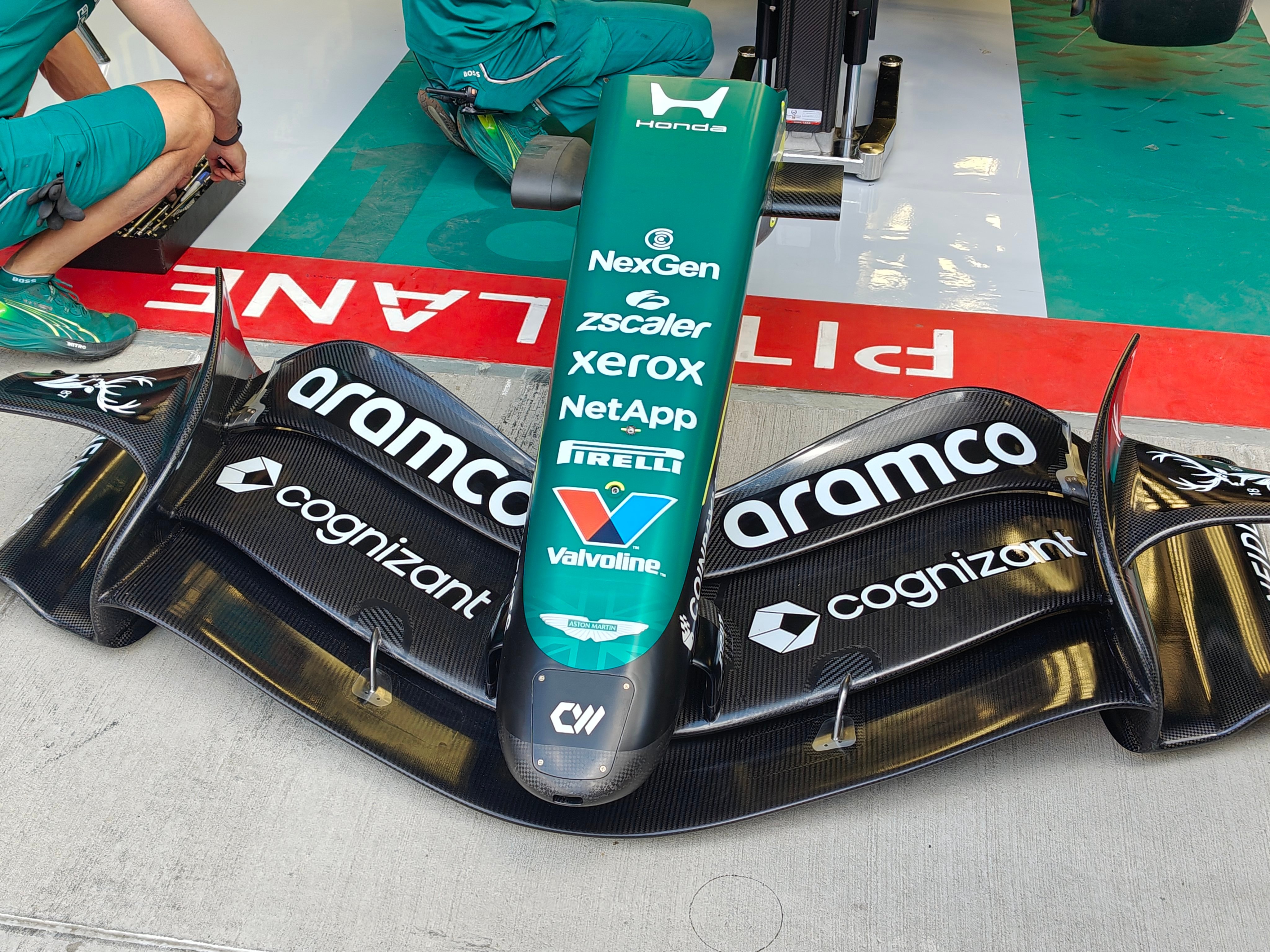 F12026F1匈牙利大奖赛 斯特罗尔赛车的新前翼 