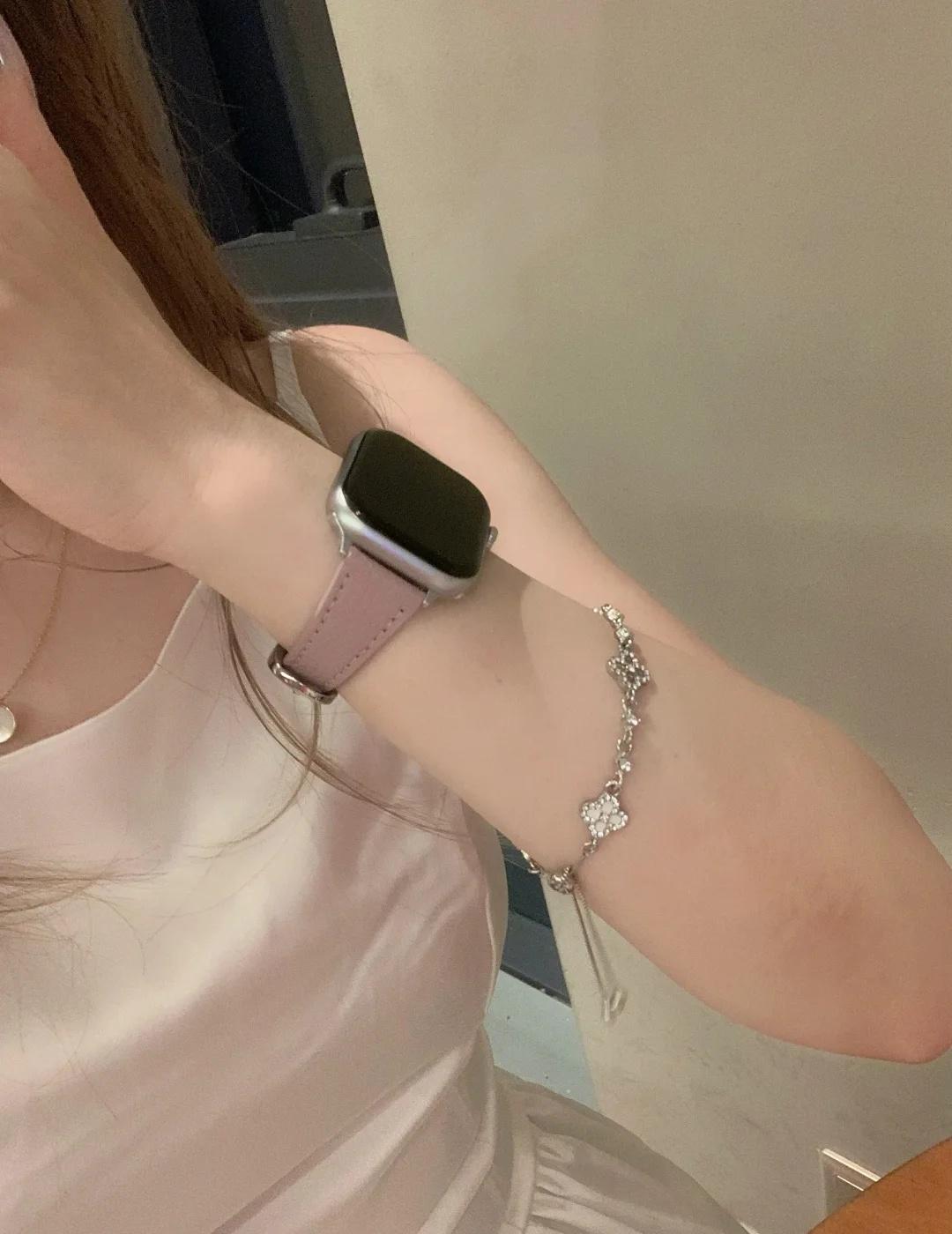 s11粉紫色好温柔！！！
s11表带 iwatch表带分享 iwatch表带 粉