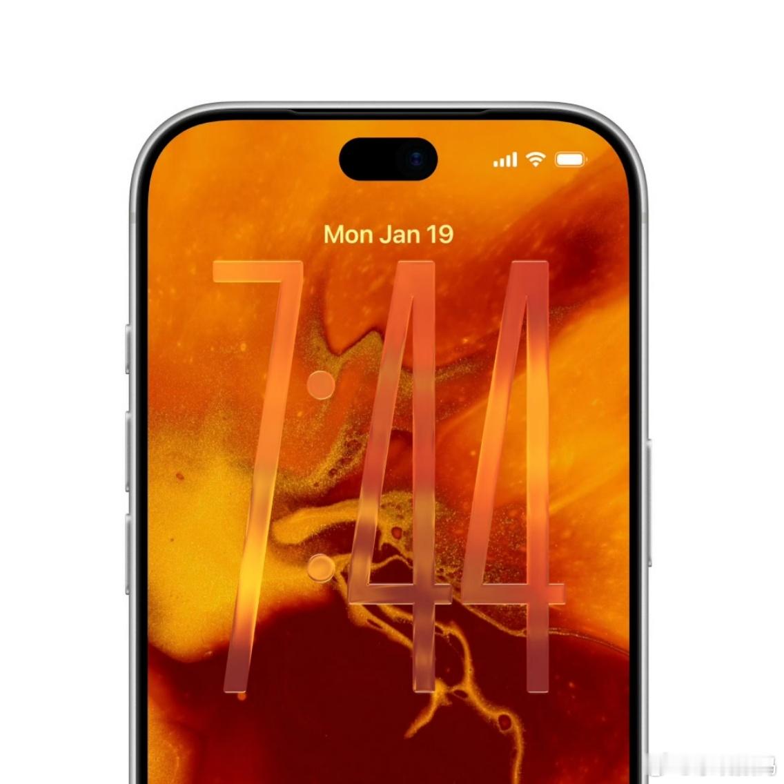 曝iPhone18Pro灵动岛居中并缩小有些媒体真的是瞎爆料，居中挖孔缩小，这看