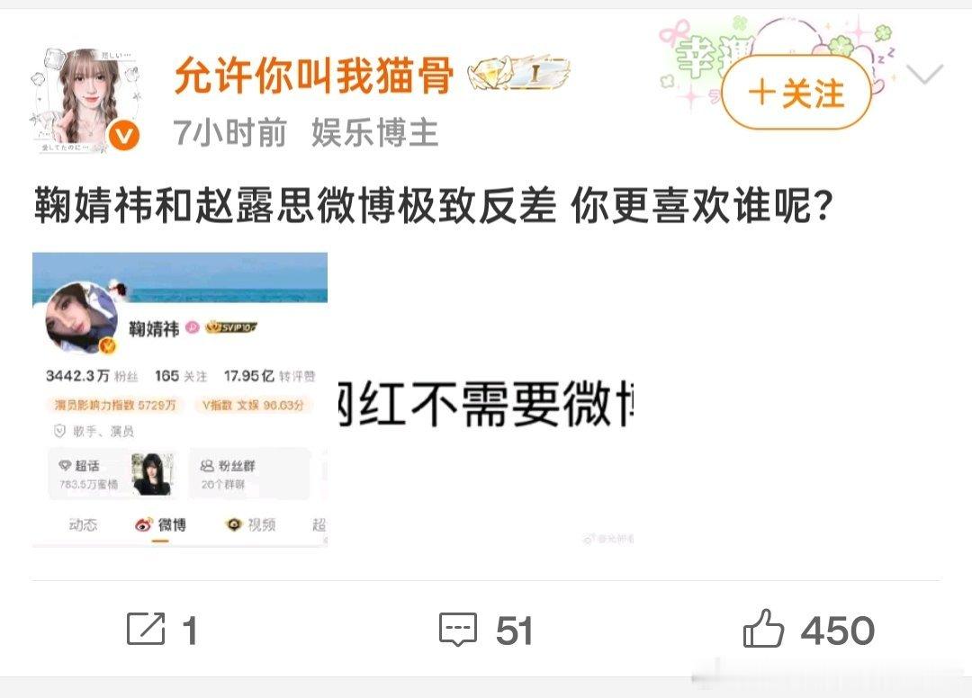 老⌚照你的意思就是有微博就是明星，没有微博就是网红，那周杰伦也是网红了？我有微博