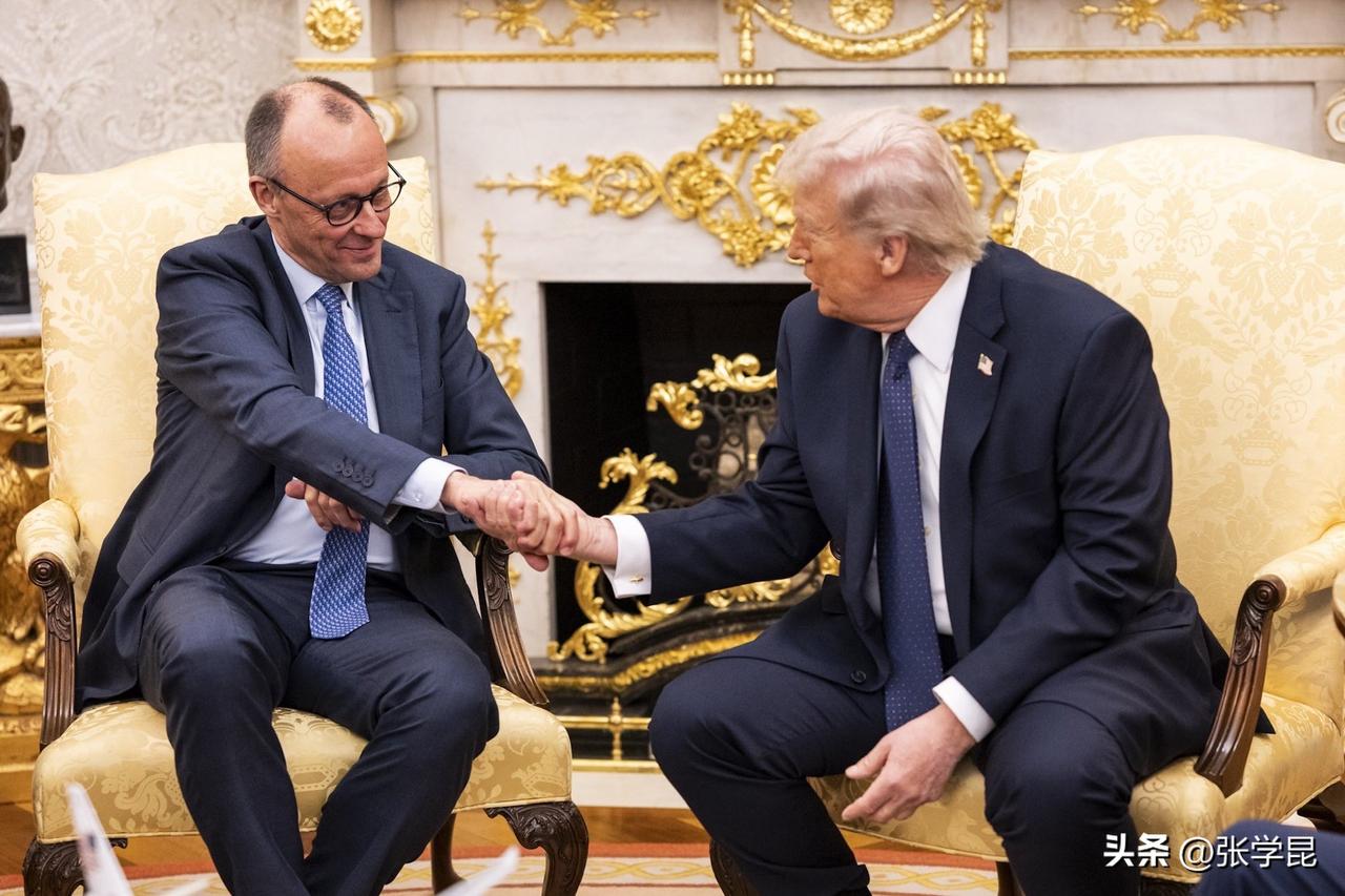 美媒今天报道：特朗普在白宫会德国总理默茨：是我逼以色列先打的，不出手核战早爆发
