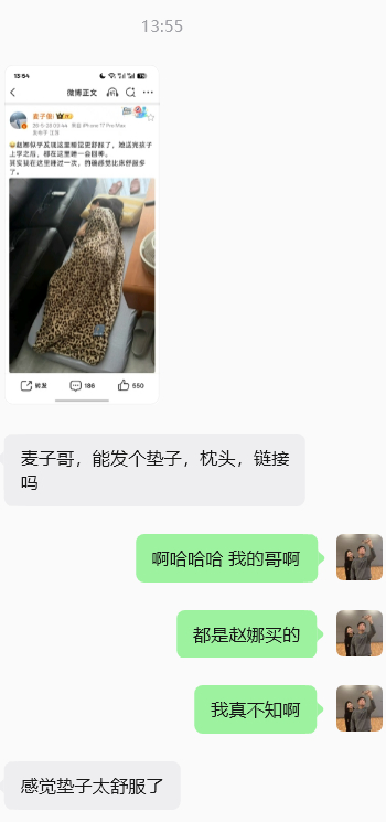 我开始认真考虑，如果我们真的卖一些优选商品的话要不要把赵娜扶持成一个卖货的介绍主