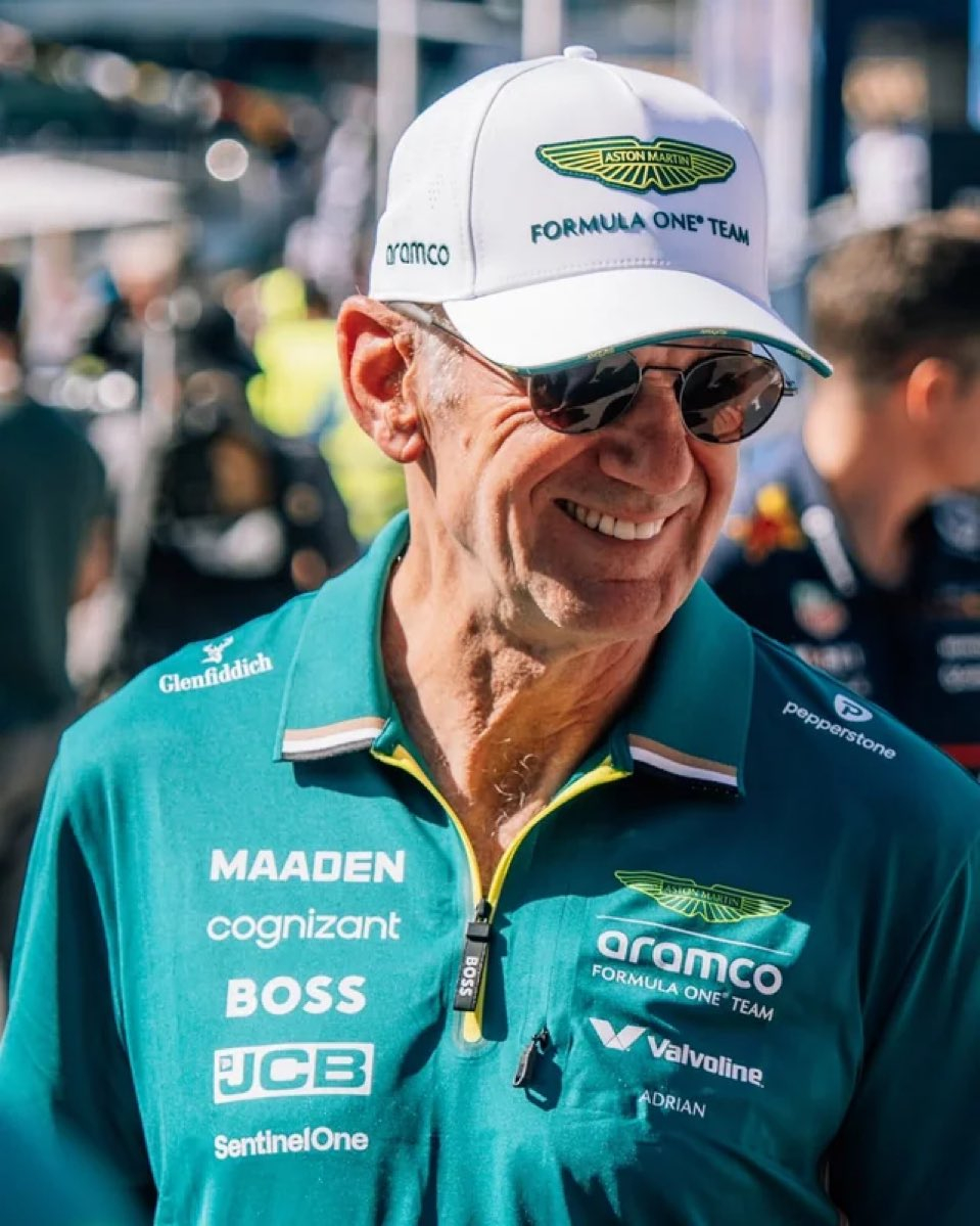 f1阿德里安·纽维自今年的揭幕战以来一直未前往比赛现场，期间有传闻称他因压力相关