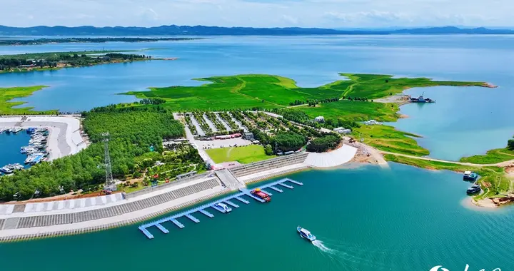 河南淅川：夏日丹江口水库风光如画