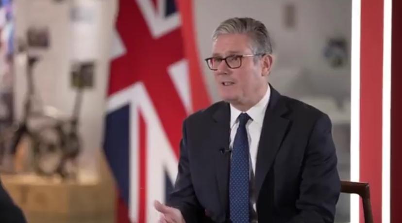 英国首相斯塔默就他的中国之行接受BBC专访


基尔·斯塔默：“我们会始终将国家