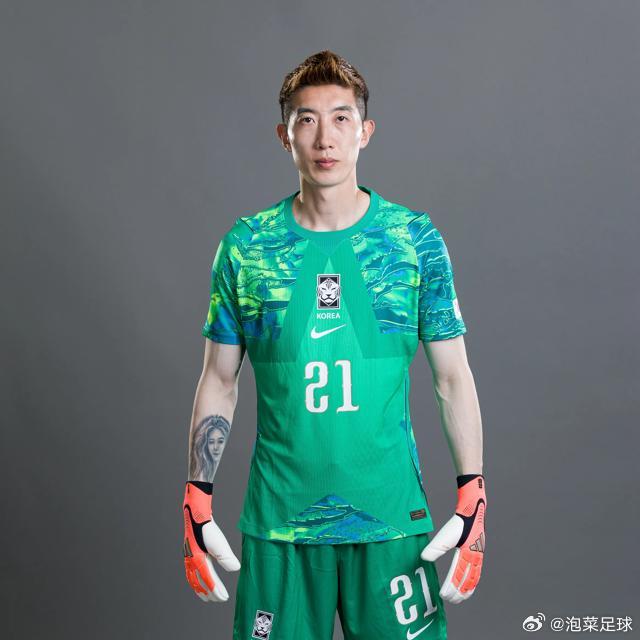 韩国足球代表队名单 韩国队美加墨世界杯定妆照——门将篇1-金承奎21-赵贤祐（三