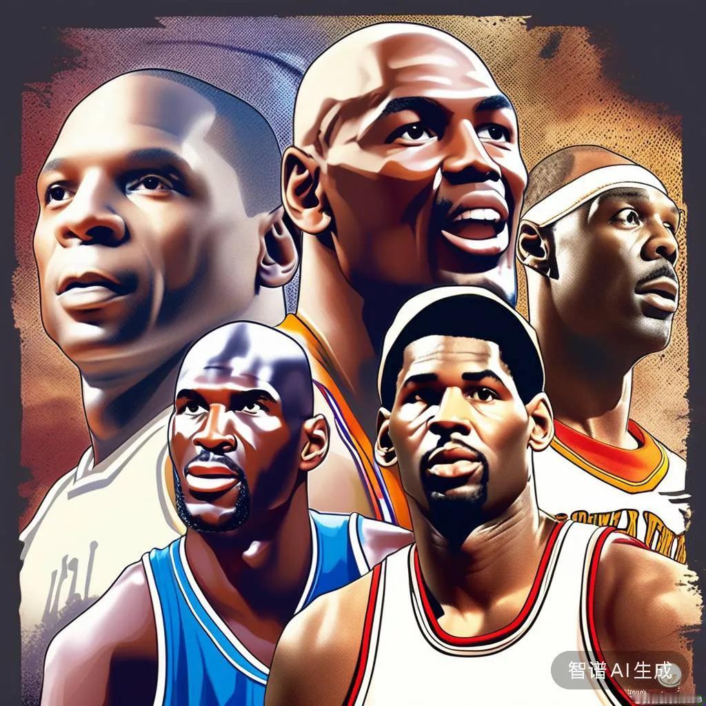 这是AI判定的NBA历史上各个位置第一人，以及对其概述。有詹姆斯，没有库里，如下