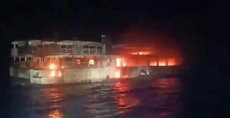 看新闻里说菲律宾那条船火灾烧死了76个人，起火的时候离岸才1.2海里，结果还是死