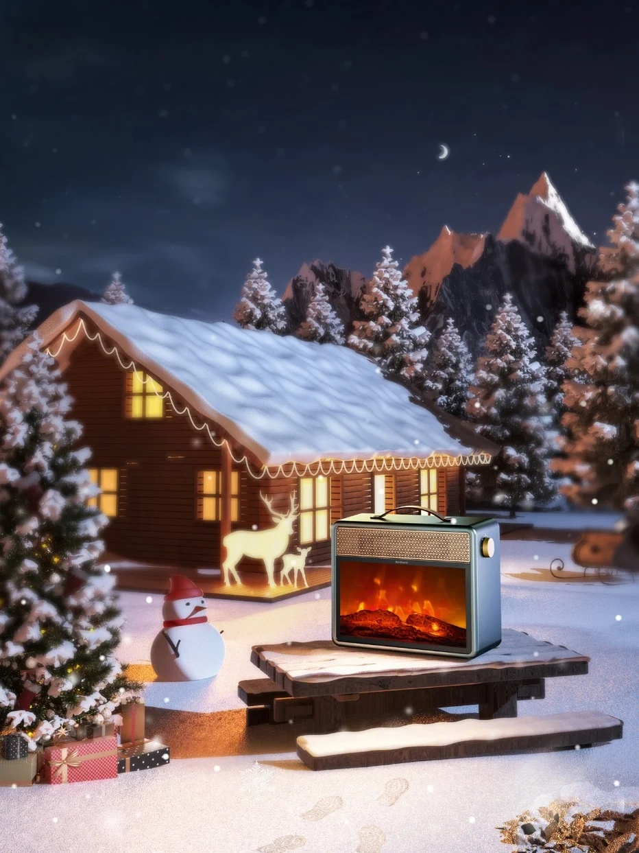 圣诞节和壁炉好配啊😍😍