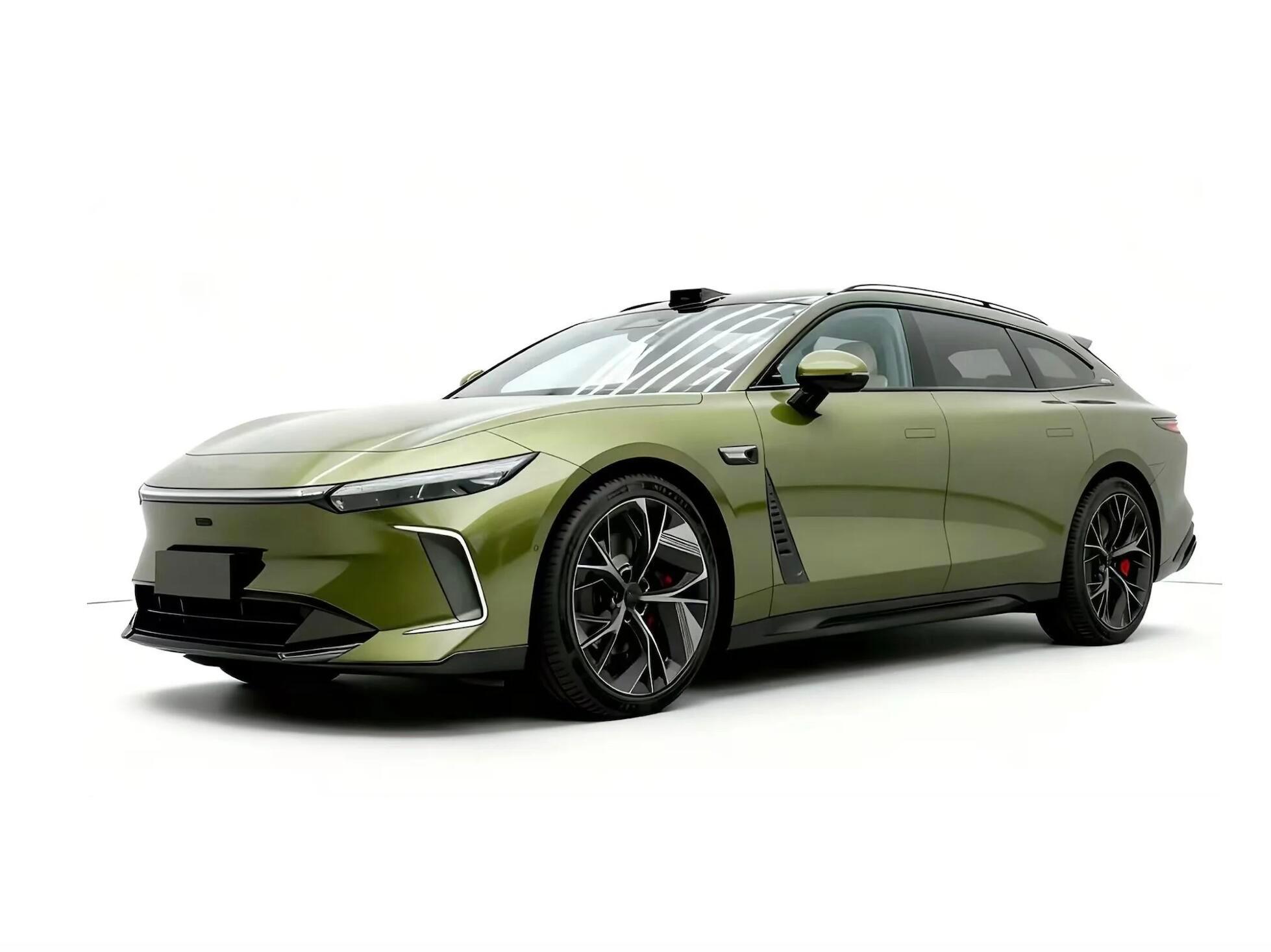 星纪元ES旅行版官图首曝新车大概率会作为改款车型抢先上市，动力预计继续提供增程+