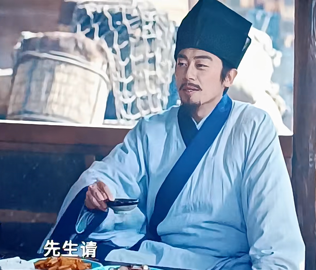 这个造型直接去演苏东坡都不用改 