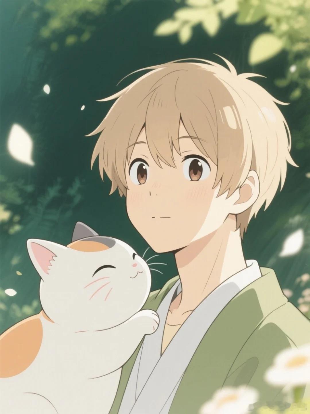 夏目贵志和猫咪老师~ ​​​