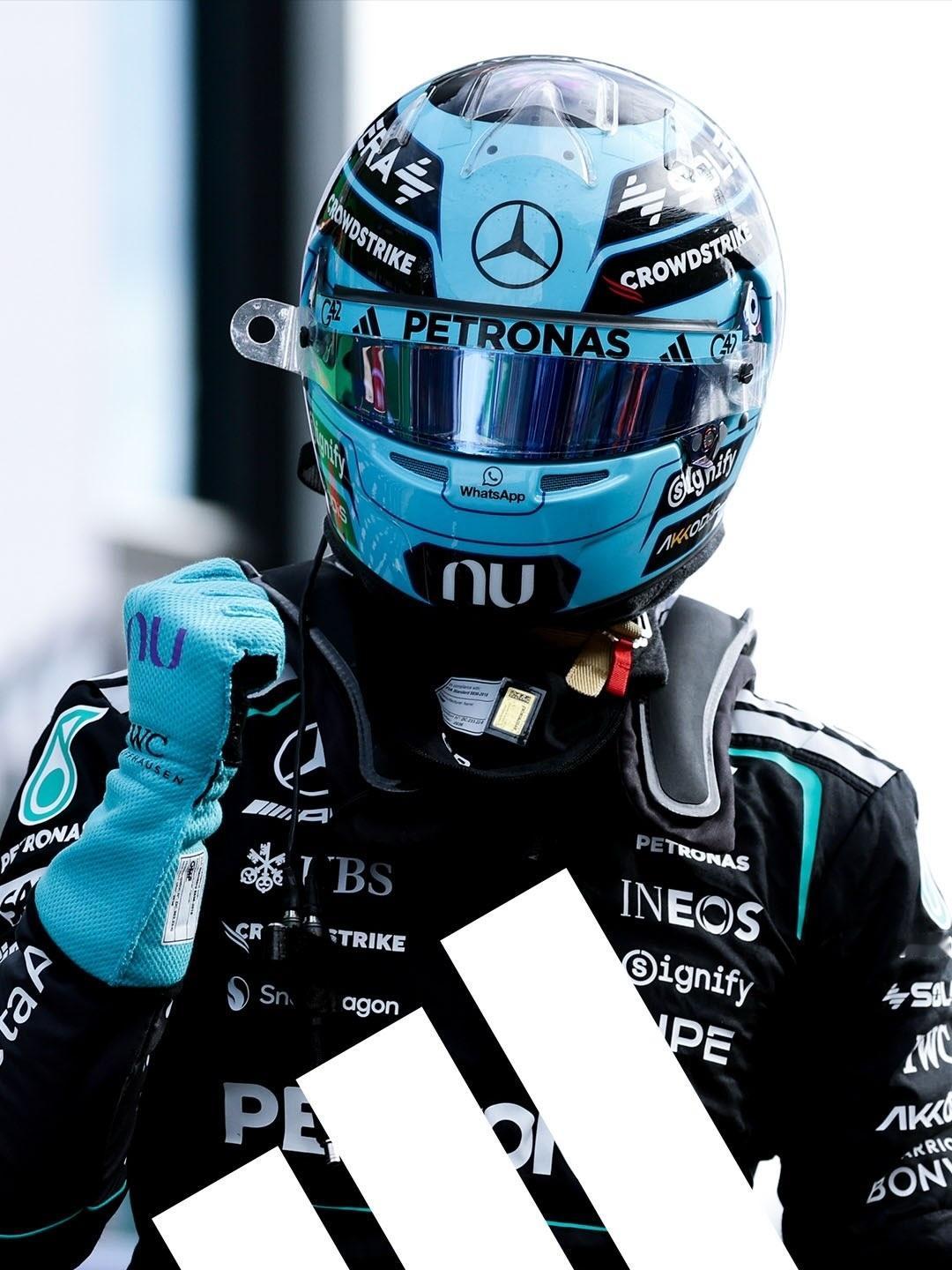adidasmotorsport更新一则👇🏻他强势回归啦！属于George的