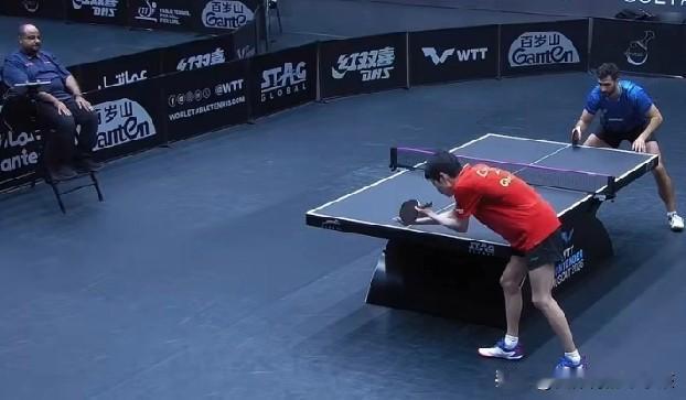 WTT马斯喀特站的赛场上，男单16进8的比拼当中，国乒球员们可以说有喜有忧，不过