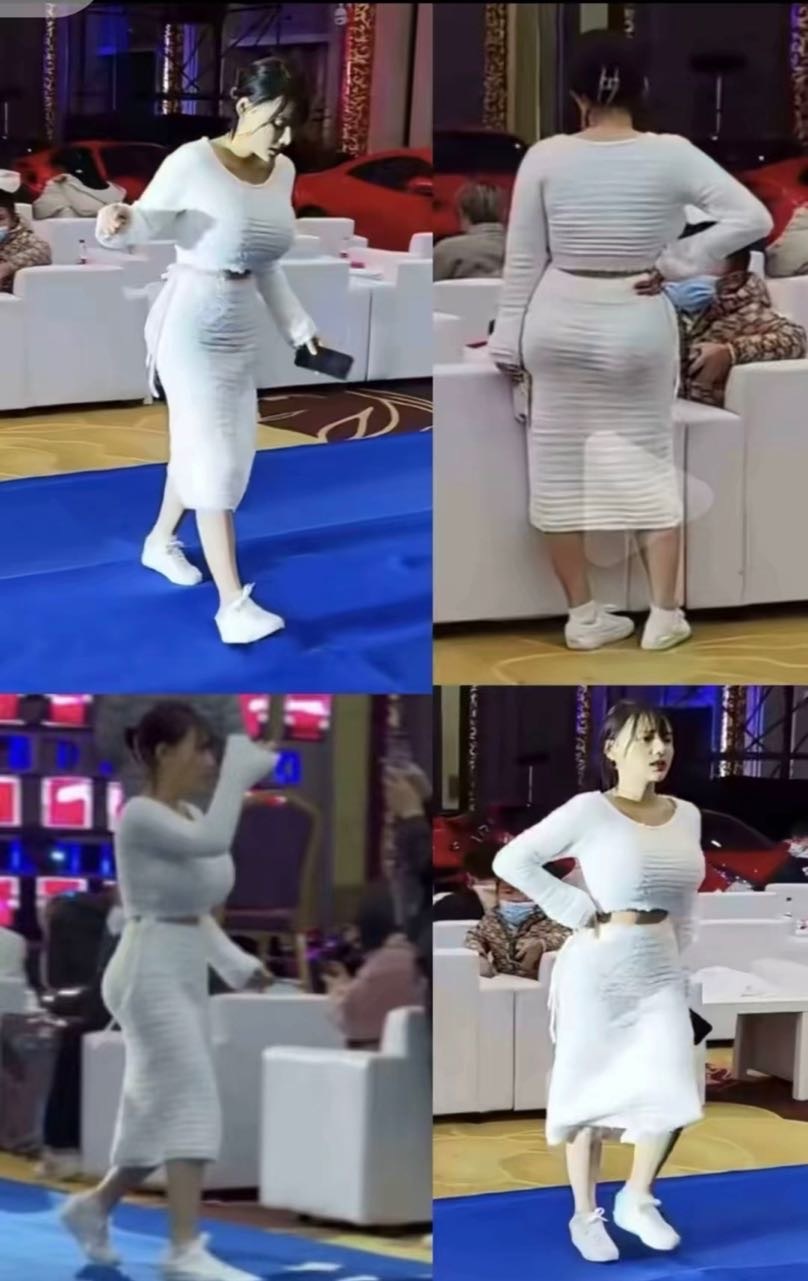 真实网红现场，哪个不开美颜滤镜的，额外要把腿拉长，网上有没有打假网红身高的博主，