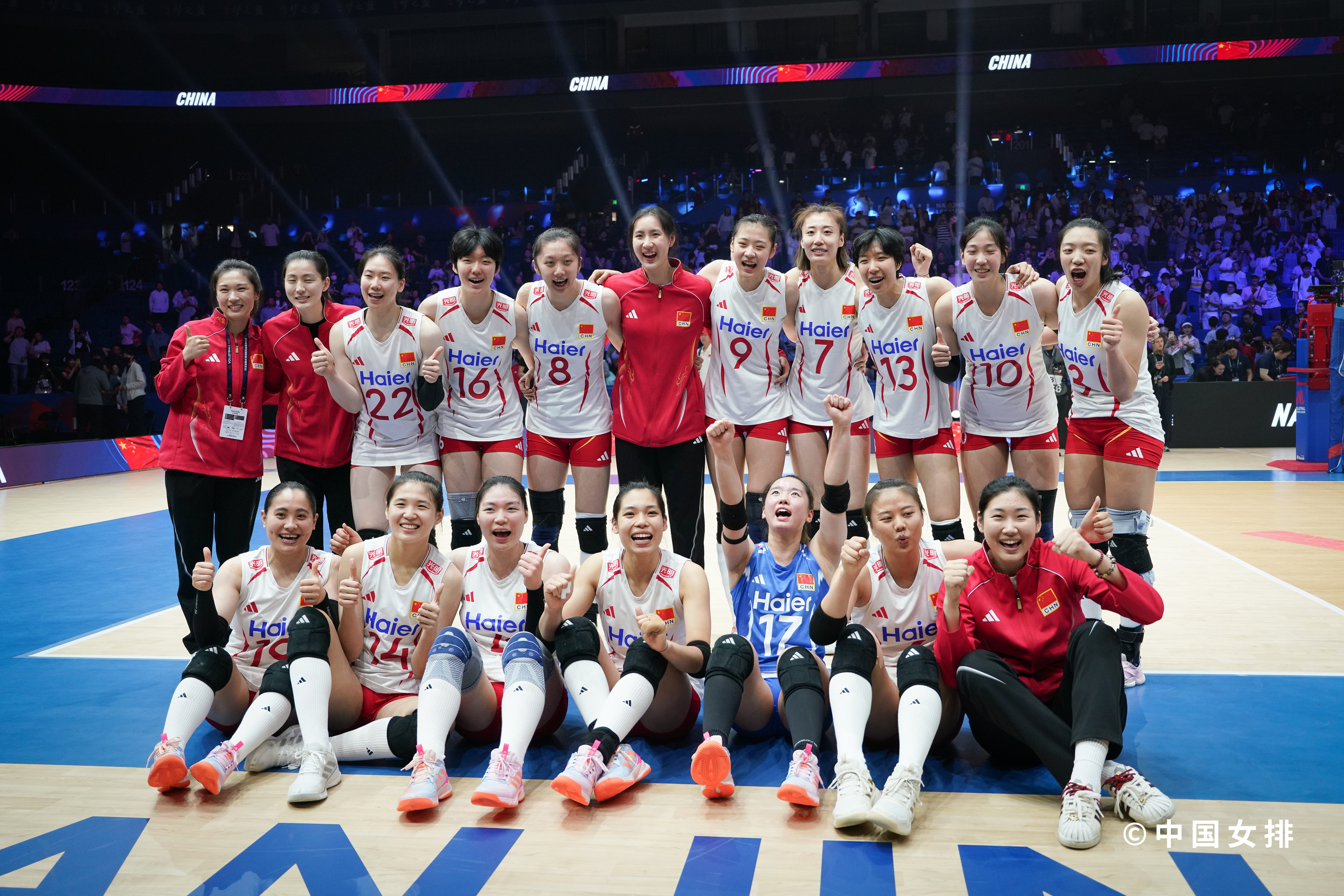 2026年世界女排联赛 总决赛¼决赛 中国女排vs美国女排中国女排 首发名单主攻