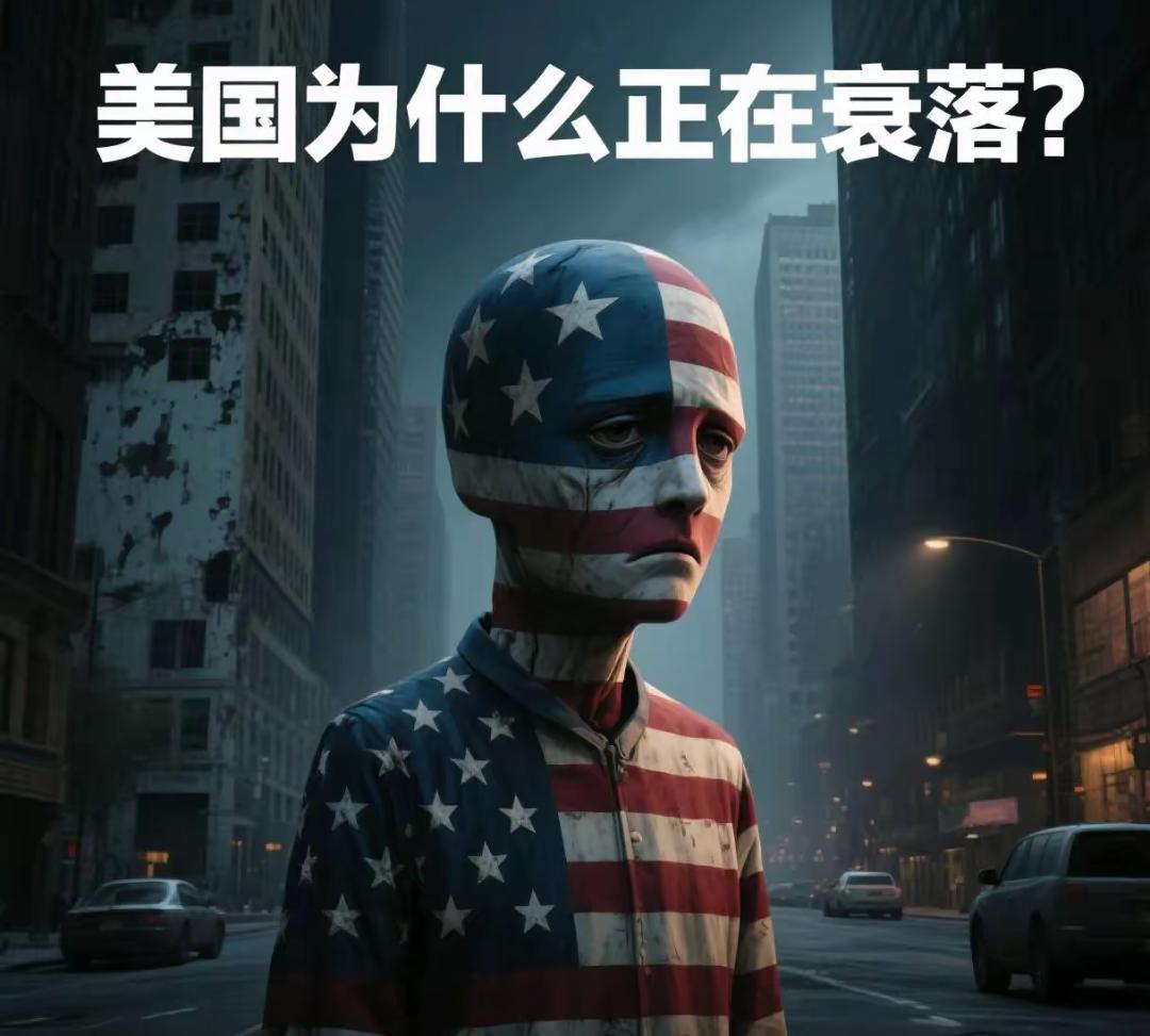 美国政治已经走进死胡同，跟所有兴衰的王朝一样，变革，就会触动自己的根本利益，不变
