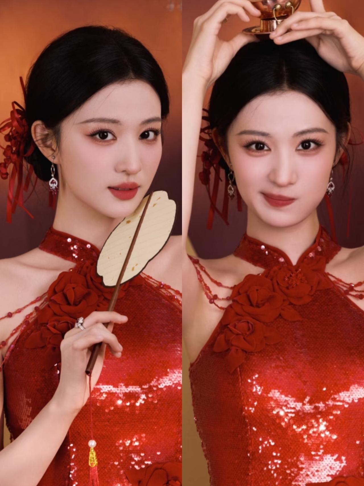 终于知道，

春晚为啥要请王楚然了，

不只是因为她漂亮，也不是单靠气质，而是​