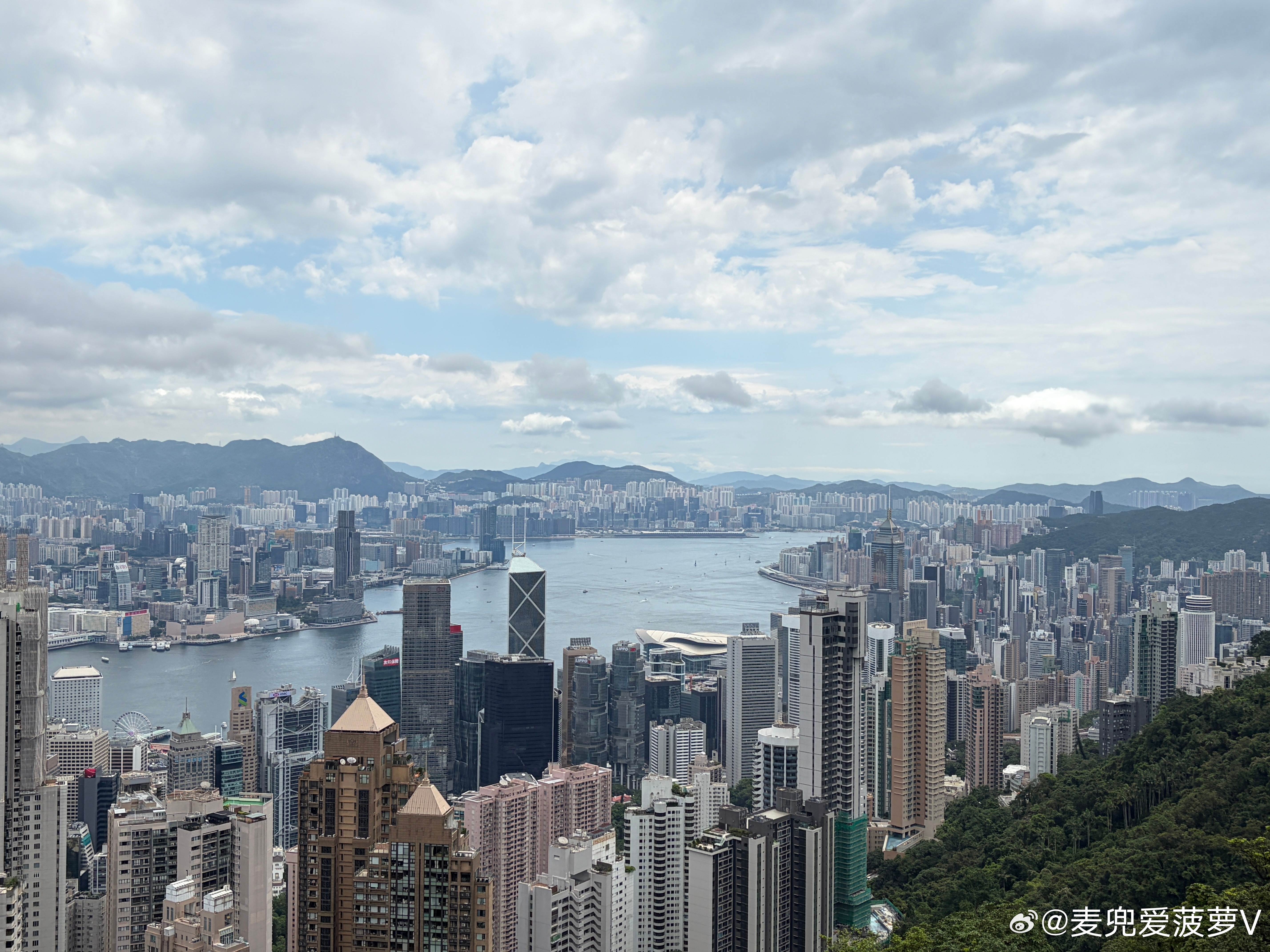 天气真不错 香港·太平山顶