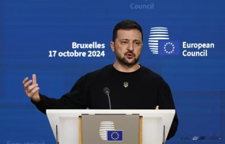 10月18日，泽连斯基在布鲁塞尔发言，乌克兰不想拥有核弹，加入北约比拥有核弹更安