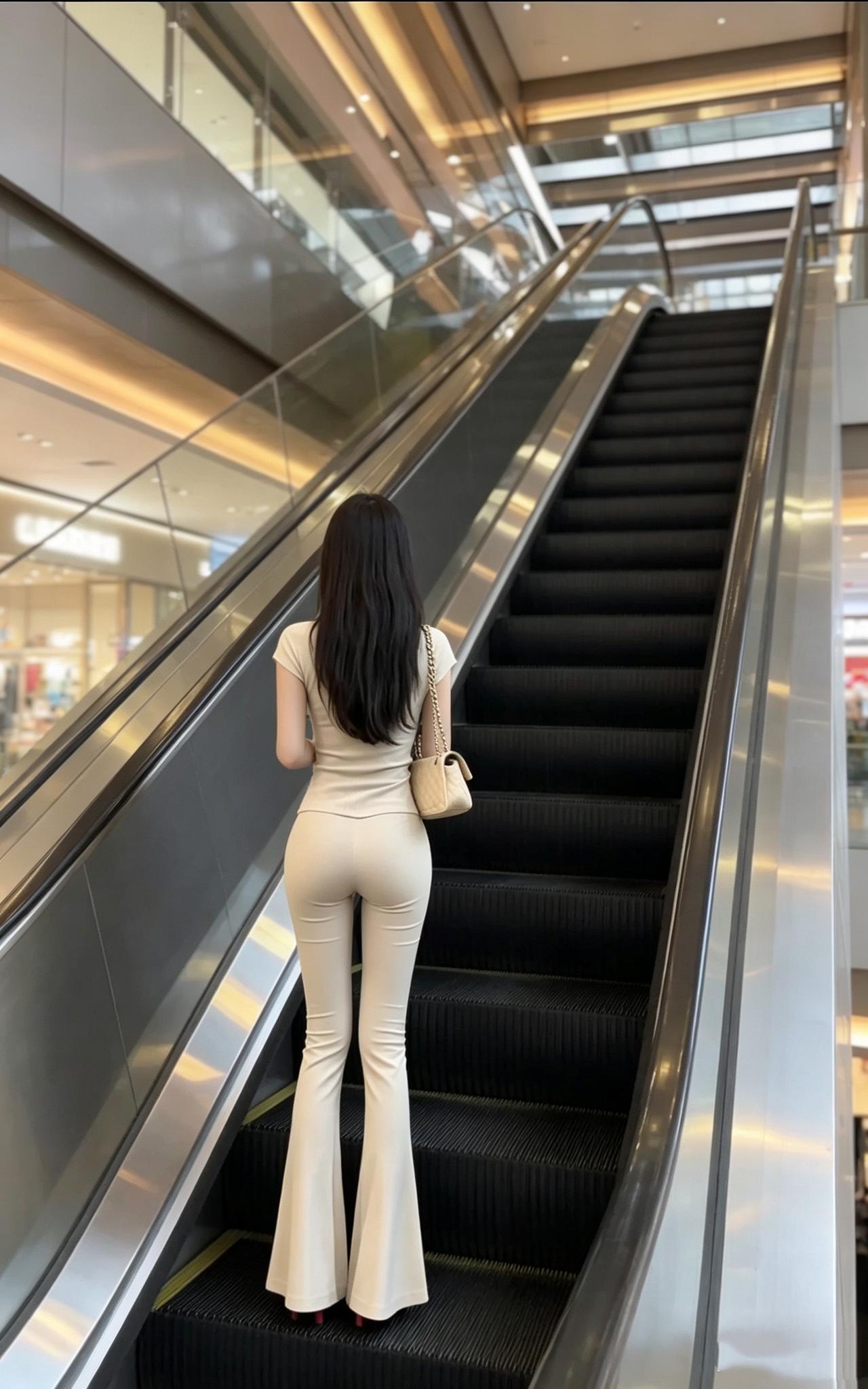这喇叭裤真的好显身材呀