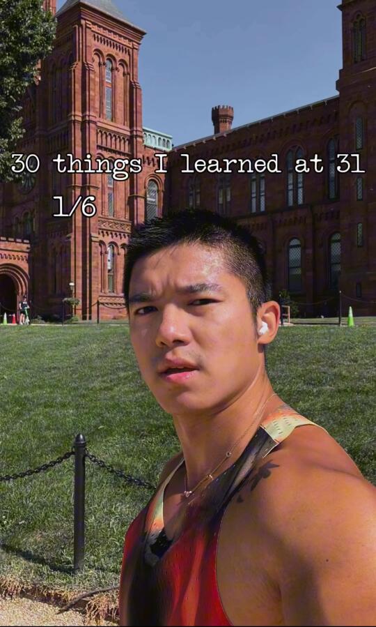 30 things(1/6) I learned at 31