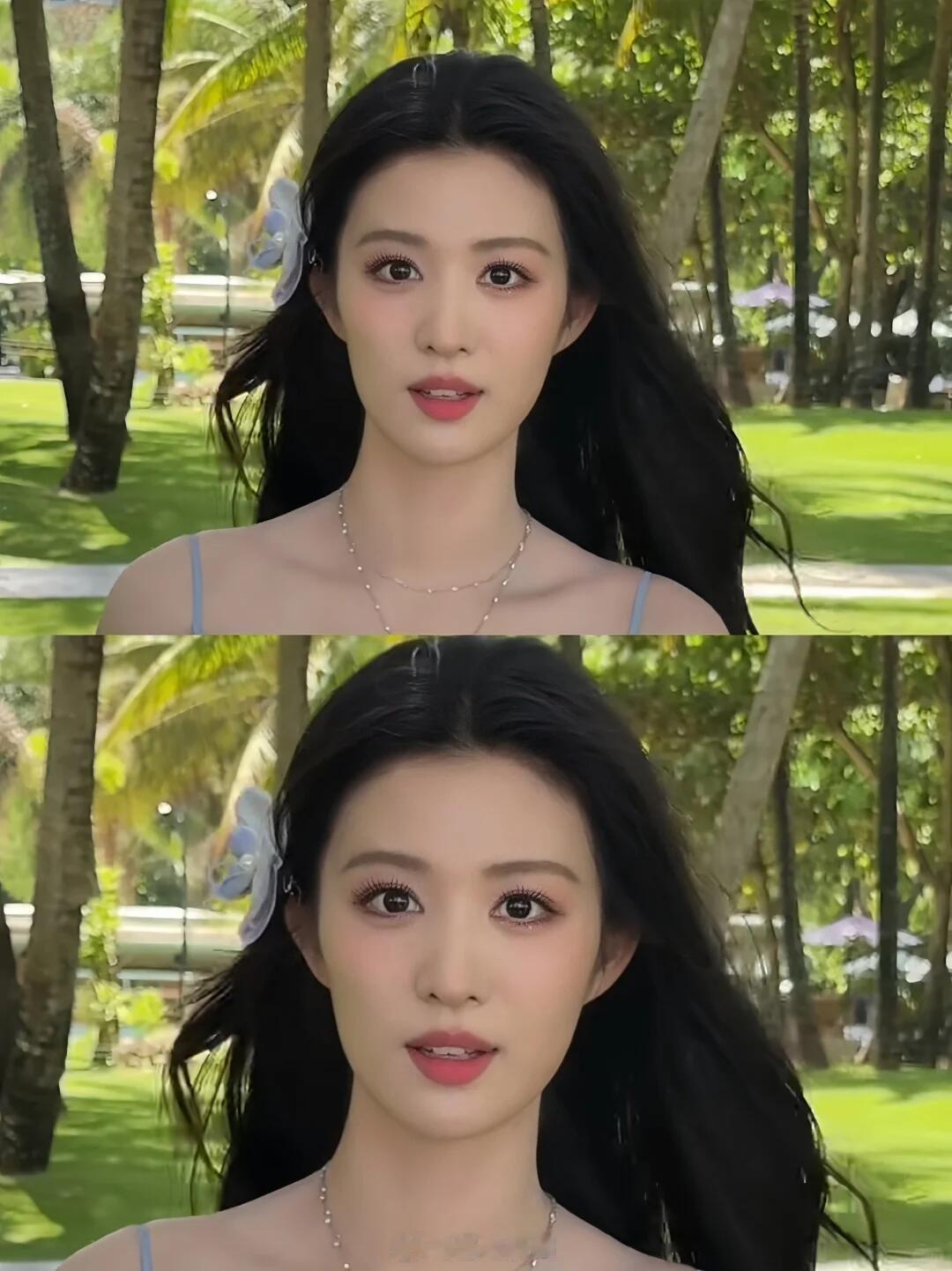 这一刻对漂亮起了执念！！！王楚然真的好美啊，一眼被她的妆造震撼到，怎么妆感这么好