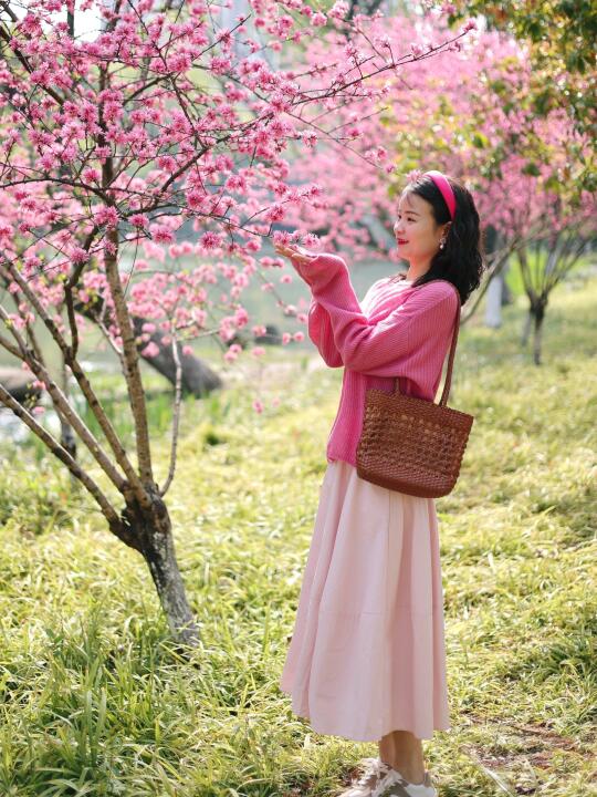 粉色浪漫🌸、粉粉嫩嫩的春日穿搭
