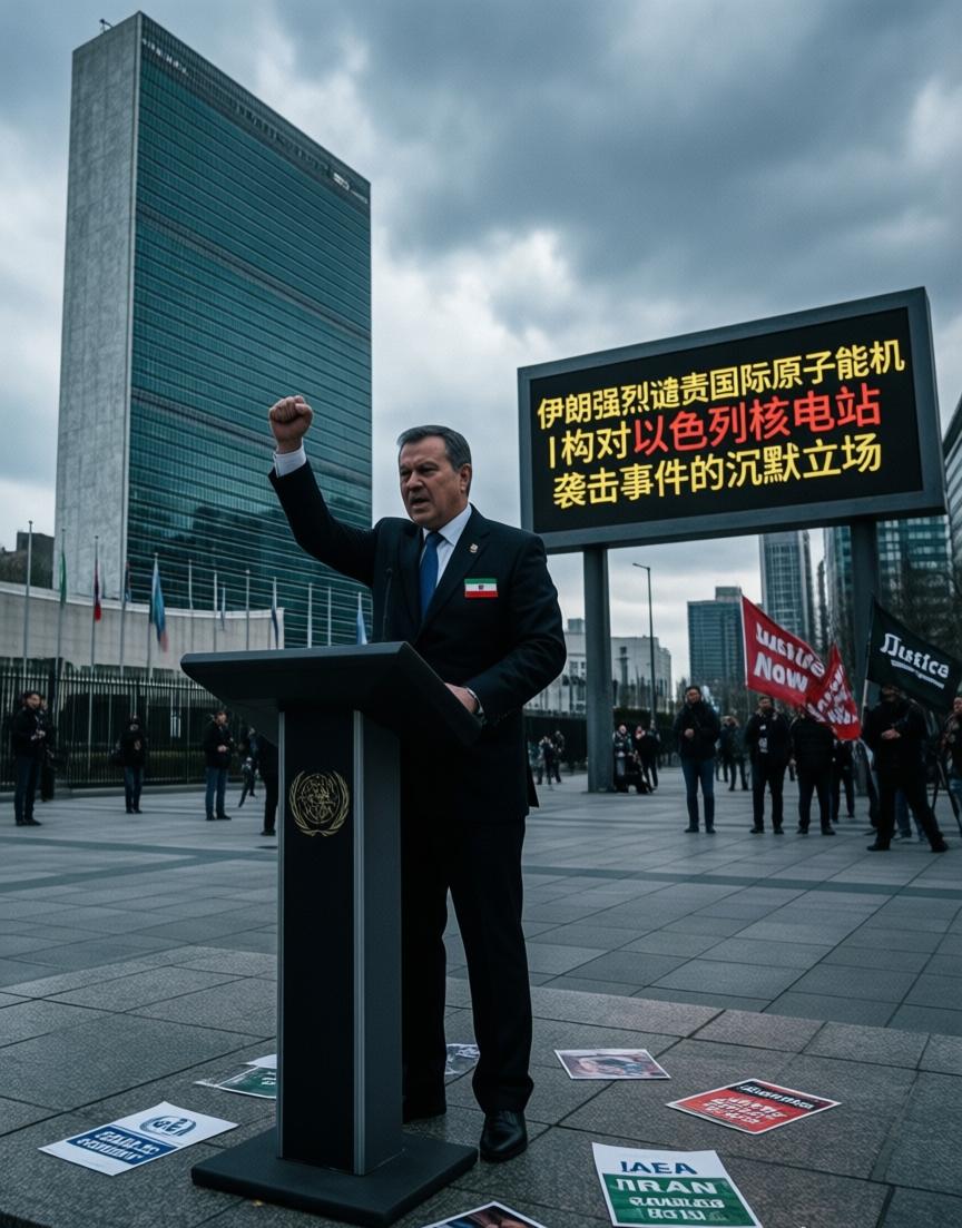 伊朗那边在国际原子能机构（IAEA）的会议上发了一通火，口气挺硬。驻该机构的代表