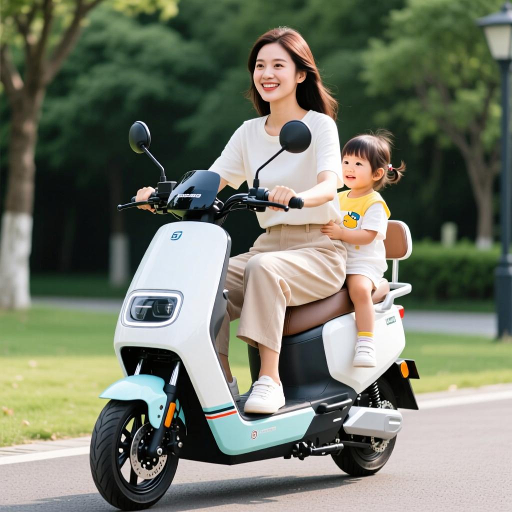 新国标电动车无后座
 戳中千万家长泪点！
 风里雨里我骑了十二年电动车
每天几趟