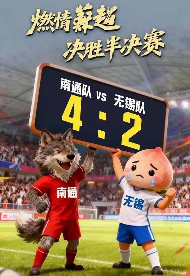 苏超最终排名分档！苏中>苏南>苏北！

随着南通4:2点球淘汰无锡，苏超前八名的