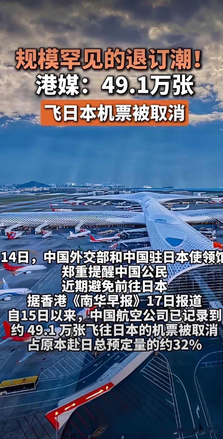 【别让机票变废纸！近50万国人集体退订日本游，安全才是硬道理】
老铁们，最近机票