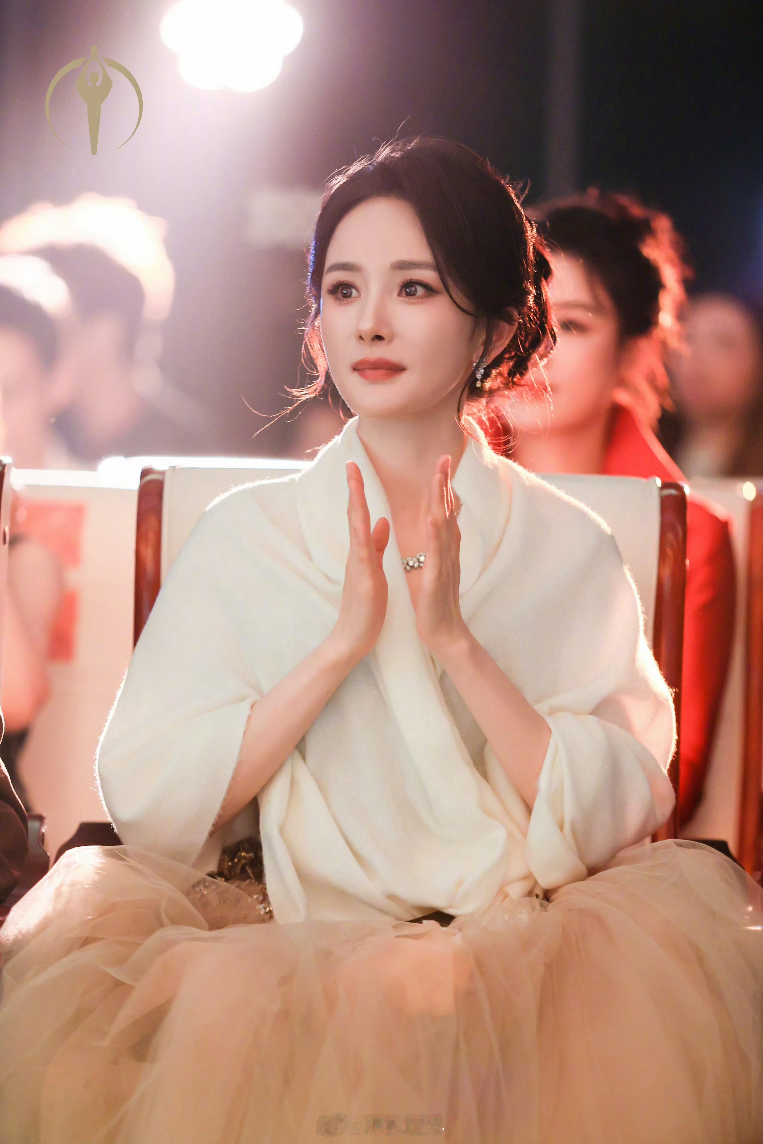 百花奖官摄镜头下的杨幂天呐，美的好大气！