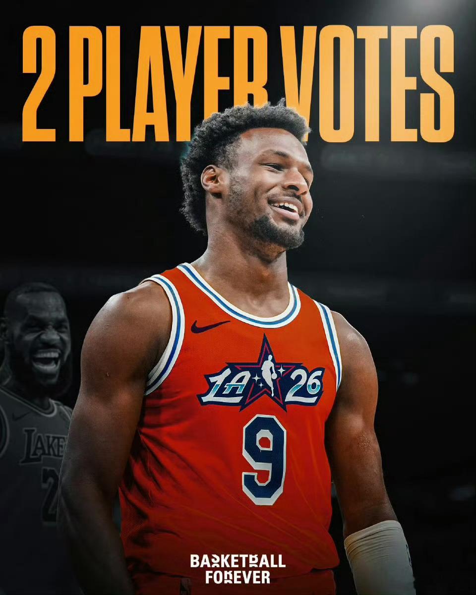 2个球员给布朗尼投了全明星首发，谁投的 