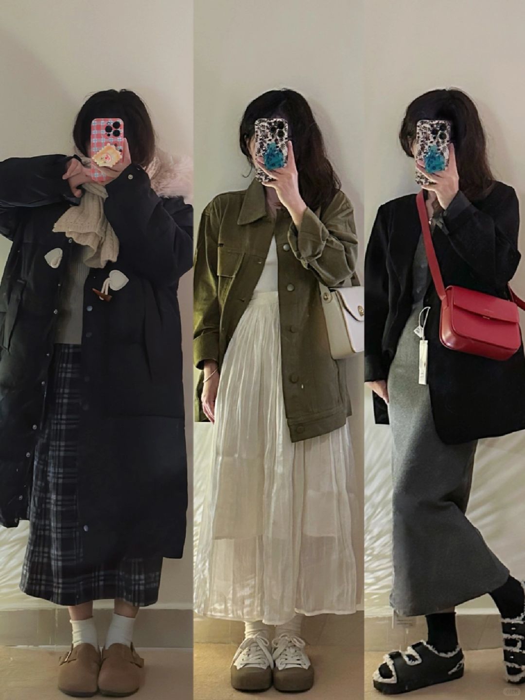 150小个子 | 5G入冬🖤冬天的第一件长款棉服