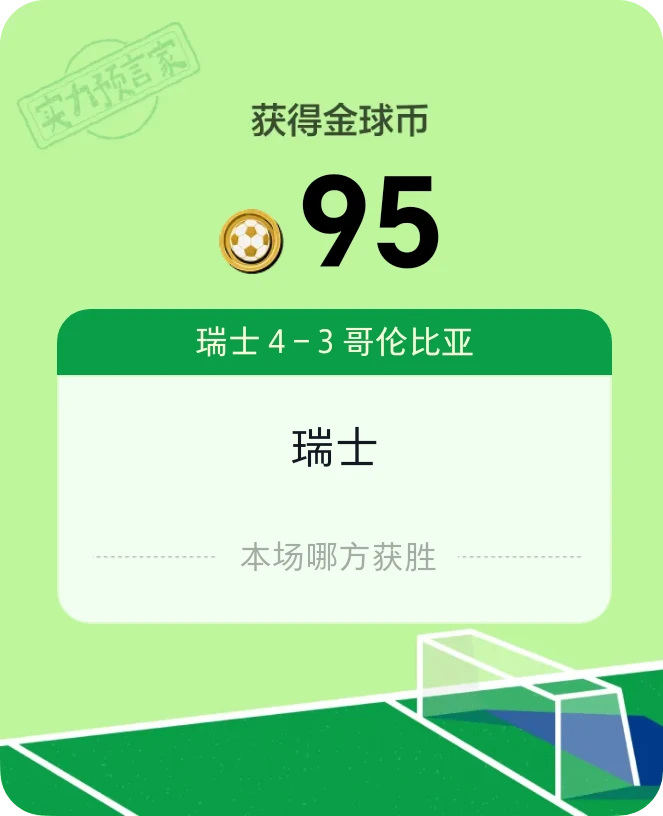 这场赛事我猜中了!