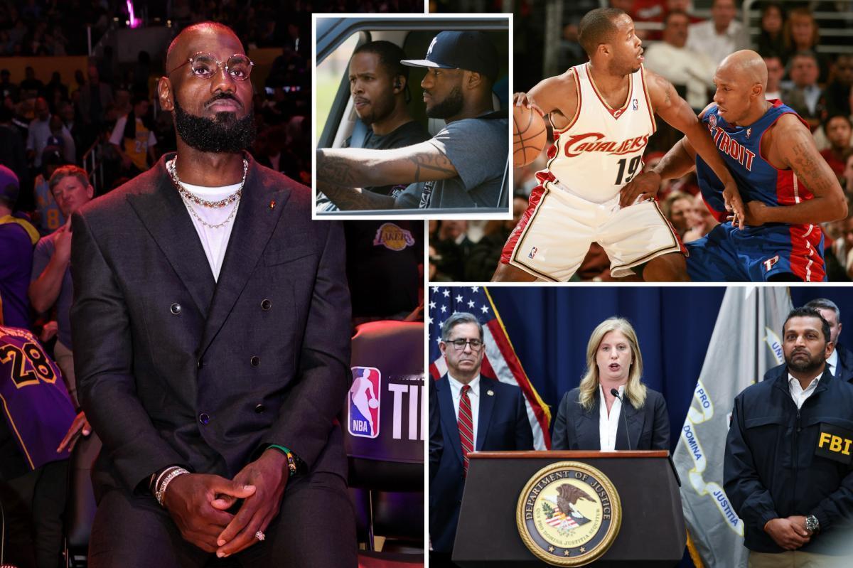 联邦调查局：朋友出售伤病细节 勒布朗·詹姆斯被卷入NBA赌博丑闻我的观赛搭子 ​