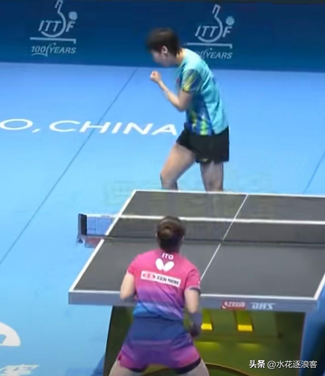 据网络消息。在刚刚结束的2026澳门乒乓球世界杯女单1/8决赛中，王曼昱以4-0