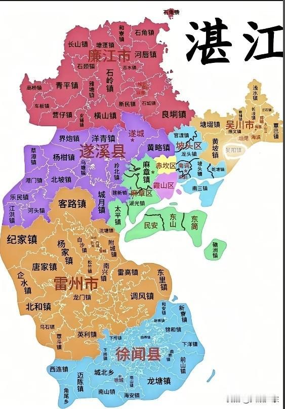 湛江是一座地理位置极为优越的城市，它地处广东、海南、广西三省交汇处，是粤港澳大湾