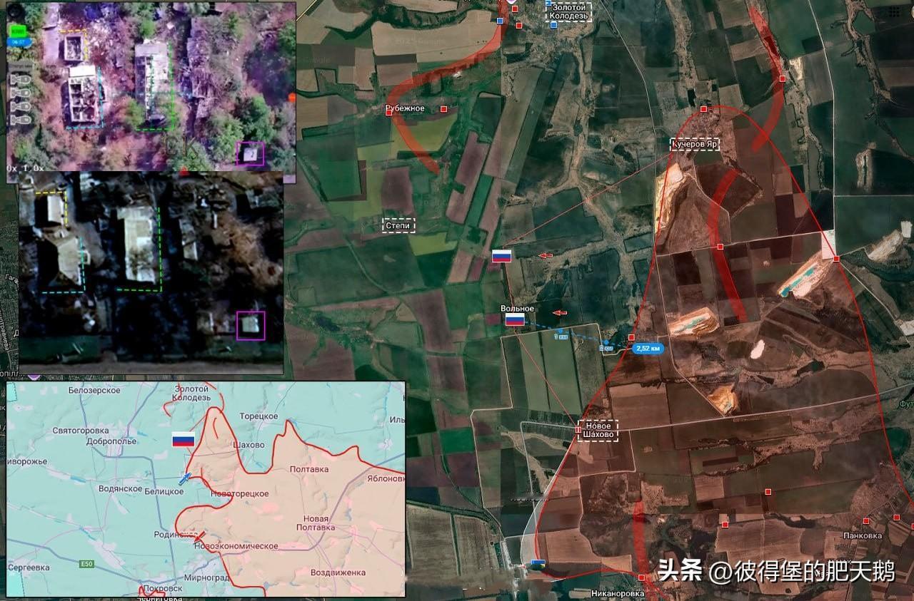 10月4日-5日，在红军城北部的多布罗皮利亚 - 沃尔诺耶地区，俄军又在多布罗皮