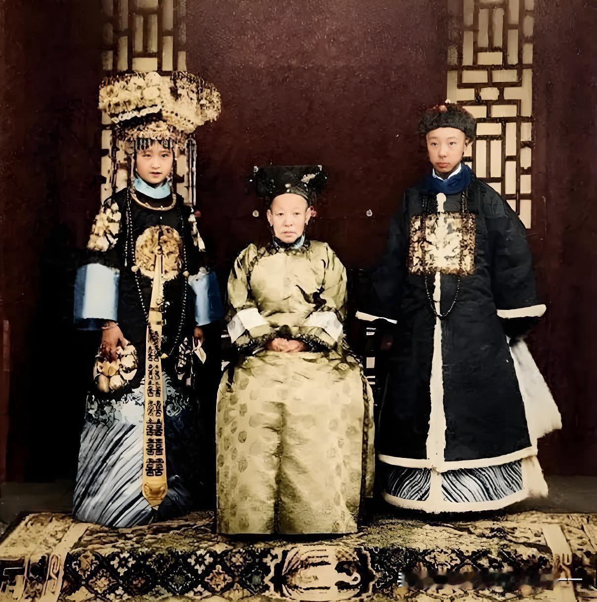 末代皇帝的弟弟娶妻？