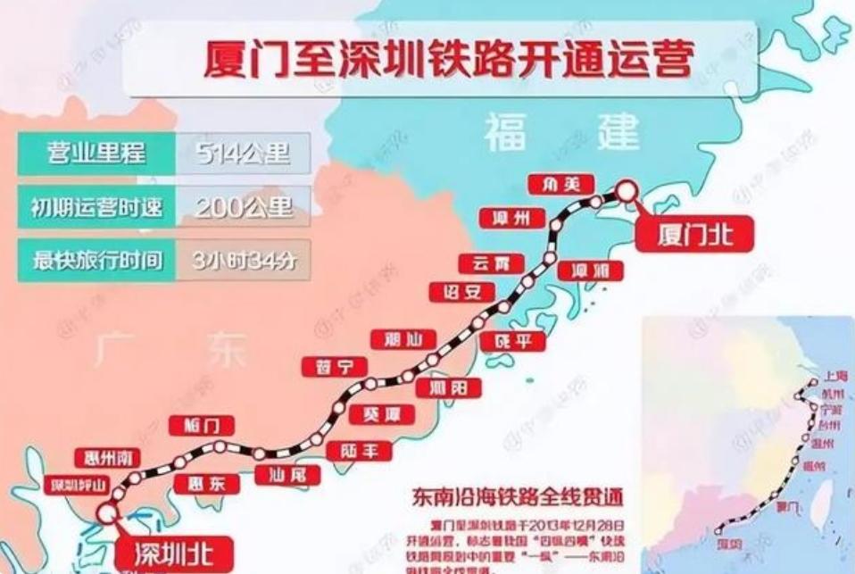 厦深高铁与广汕高铁在粤东地区的客流差异主要由以下因素导致：

 1. **线路开